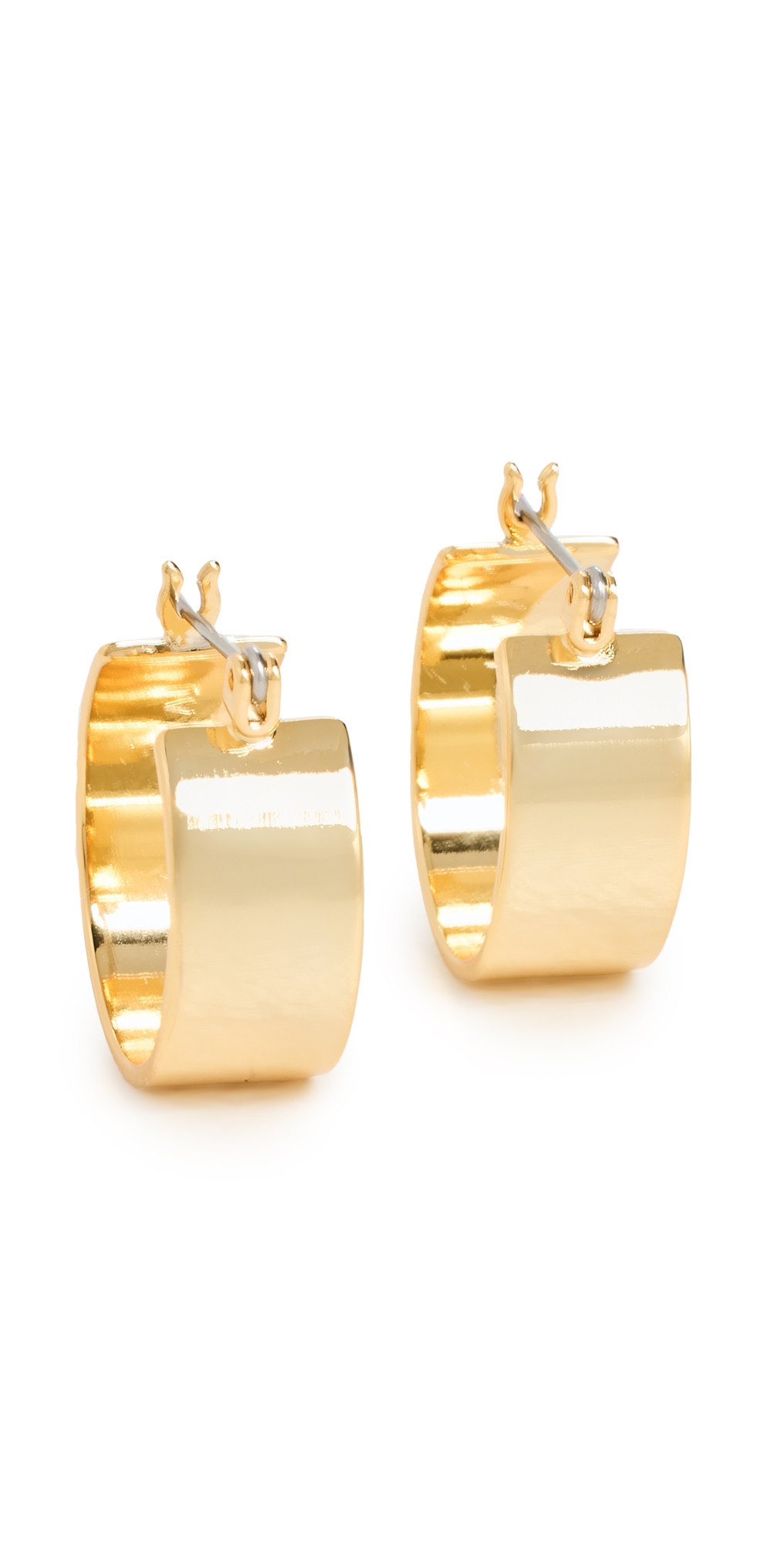 Luv Aj Positano Hoops Gold One Size | Shopbop