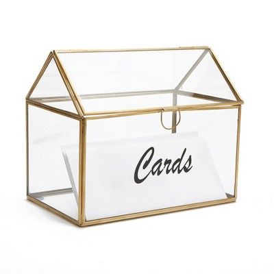 Mind Reader Card Holder Box Clear | Target