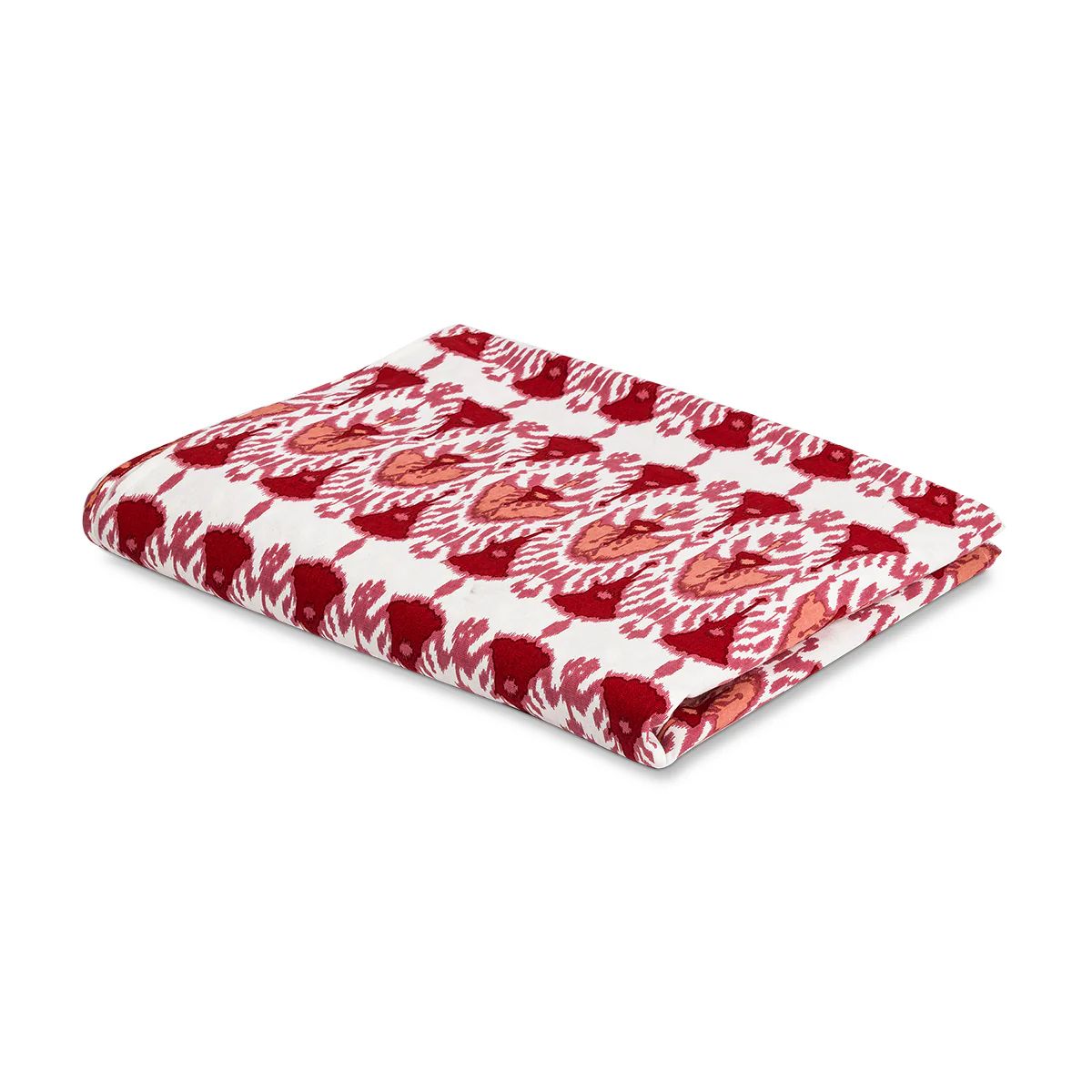 Wayfarer Tablecloth (Red + Pink) | Fete Home LLC
