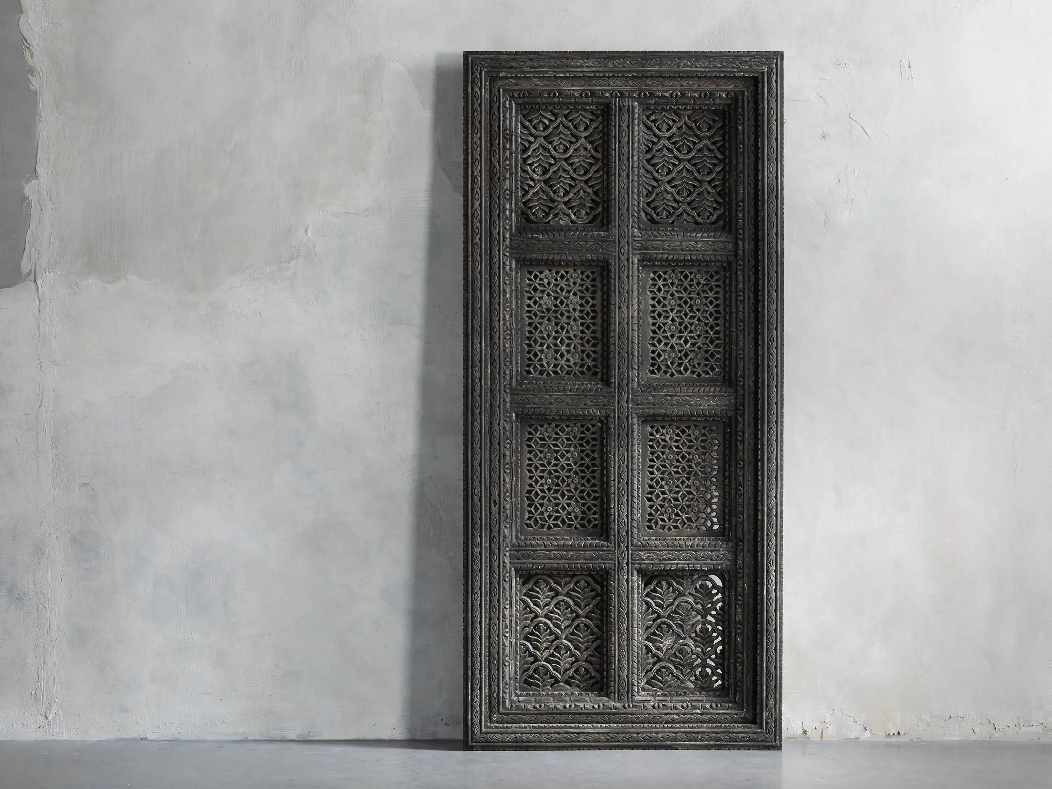 Ramani Carved Wood Panel | Arhaus