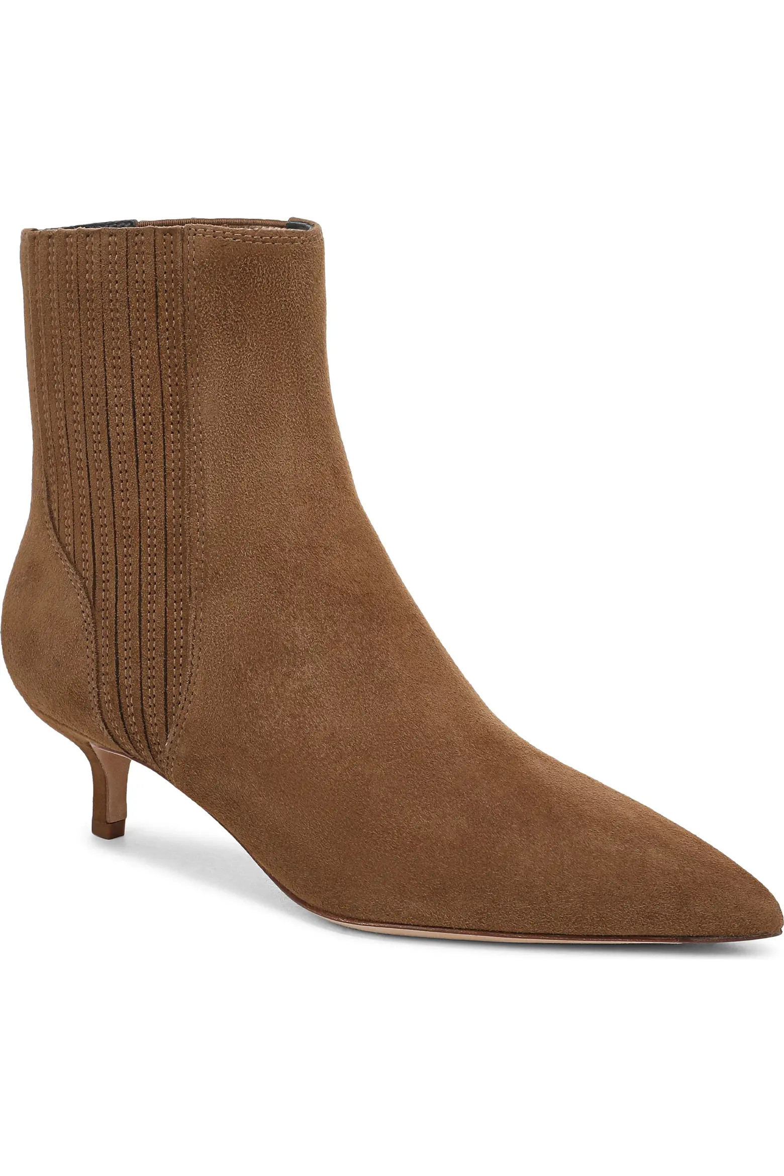 Veronica Beard Lisa Kitten Heel Bootie (Women) | Nordstrom | Nordstrom