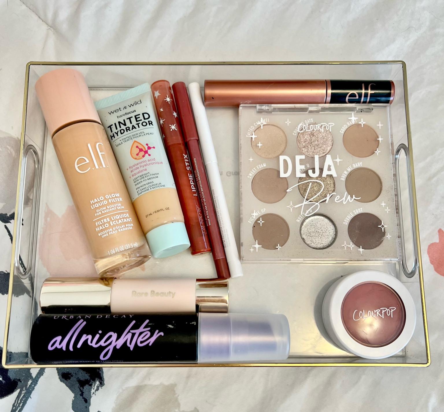 This is my summer must haves for make up! 

Really impressed by the elf mascara and the tinted hydrator by wet n wild 

The rare beauty bronzer is the best too

#LTKFind #LTKstyletip #LTKbeauty