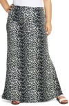 Click for more info about Loveappella Leopard Print Fold Over Maxi Skirt | Nordstrom