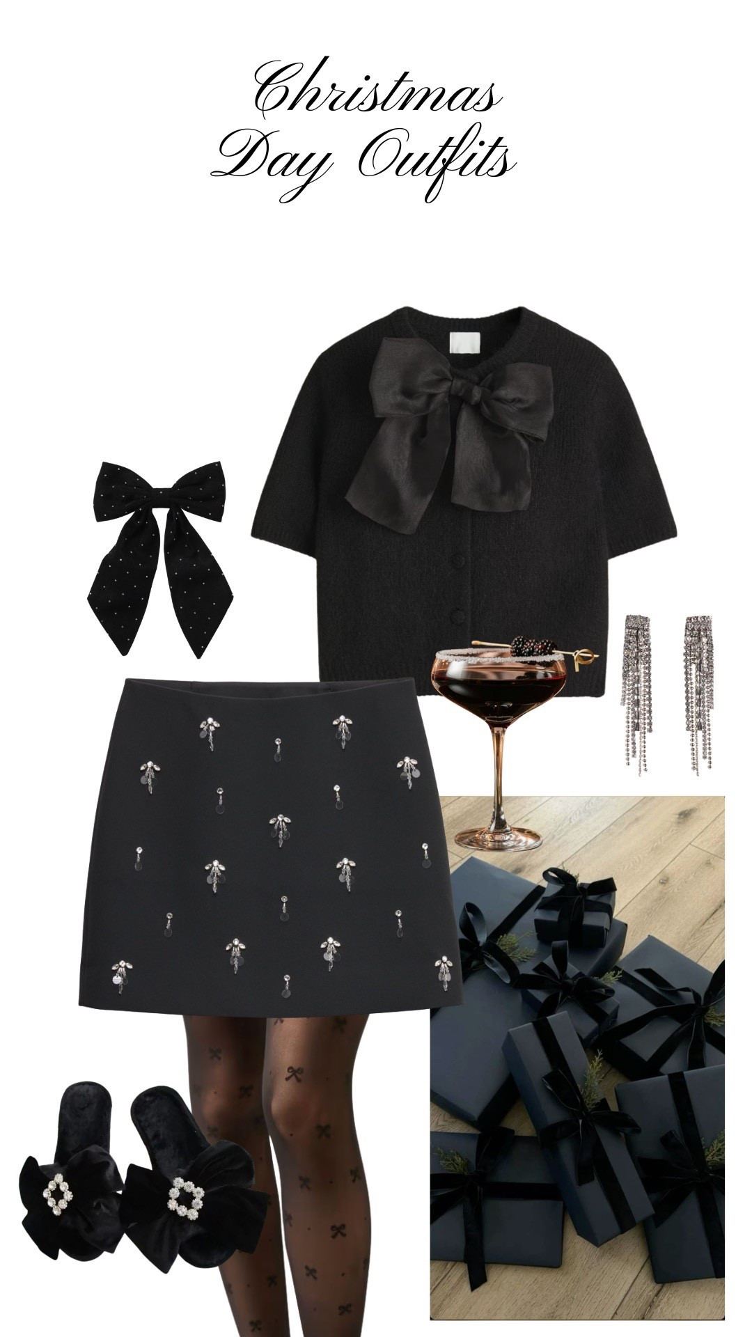 Christmas Day outfit 🖤✨

#LTKwinter #LTKpartywear #LTKfestive