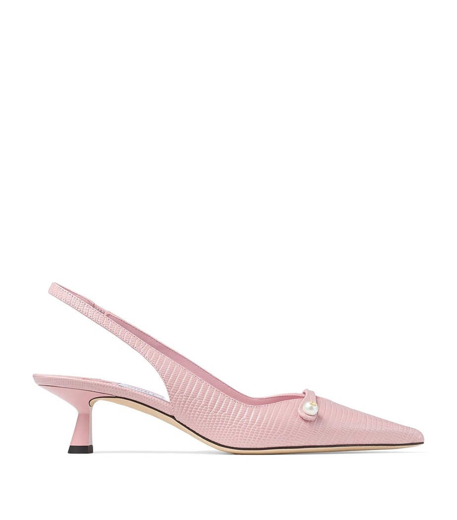 Amita 45 Leather Slingback Pumps | Harrods