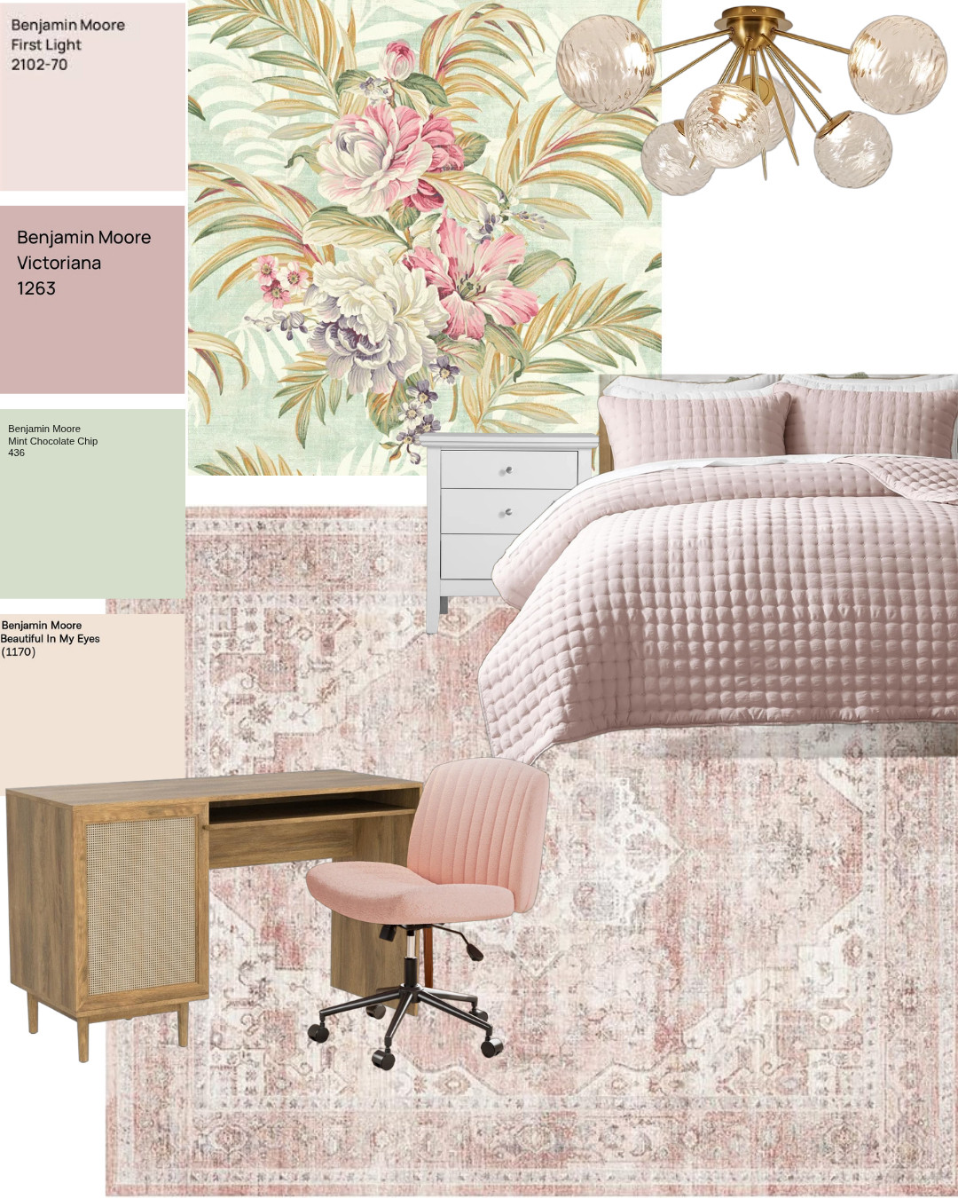 Little girls room on a budget.
Decorated and coordinated for you. All items are in stock and ready to be delivered.
If pink isn't her colour, would her own personal mood board help? Send me a note for cost to have your own mood board created.

#girlsroom #tweensroom #teenageroom #pinkbedroom #kidsrooms #budgetdecor #furniture #singlemom #designonadime #myweekend #designcoach #wayfairhome #wayfairkids #amazonmusthaves #amazonfinds #amazonhome #invitinginteriors #moodboards 

 #LTKhome #LTKmodest #LTKkids