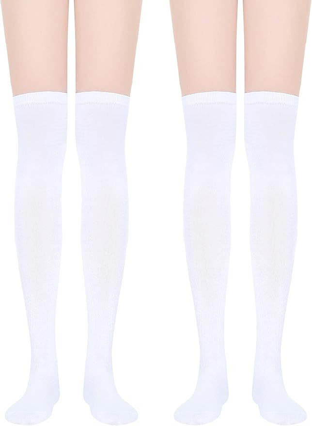 Women Knee Boot Sock High Sock Halloween Sock Cosplay Stocking | Amazon (US)