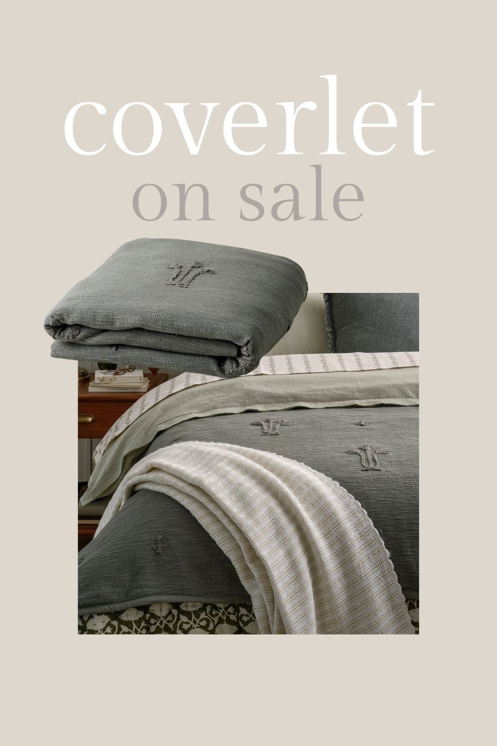 Beautiful coverlet on sale! 

#LTKHome #LTKSaleAlert
