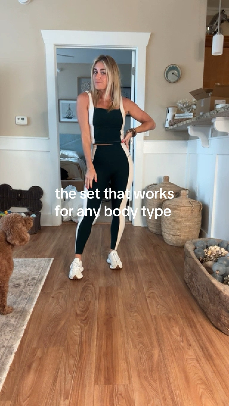 Wasn’t 100% sure I was gonna keep this set but now I’m 1000% convinced. It’s a keeper  

#LTKOver40 #LTKFitness #LTKActive