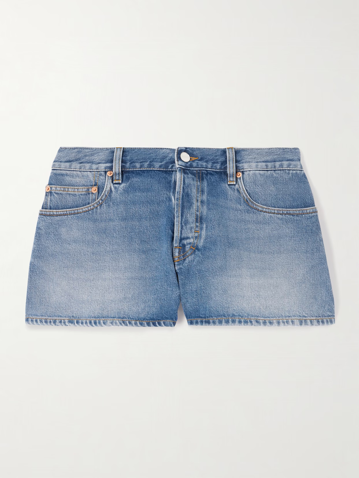 Gucci - Lido Denim Shorts - Blue | NET-A-PORTER (US)