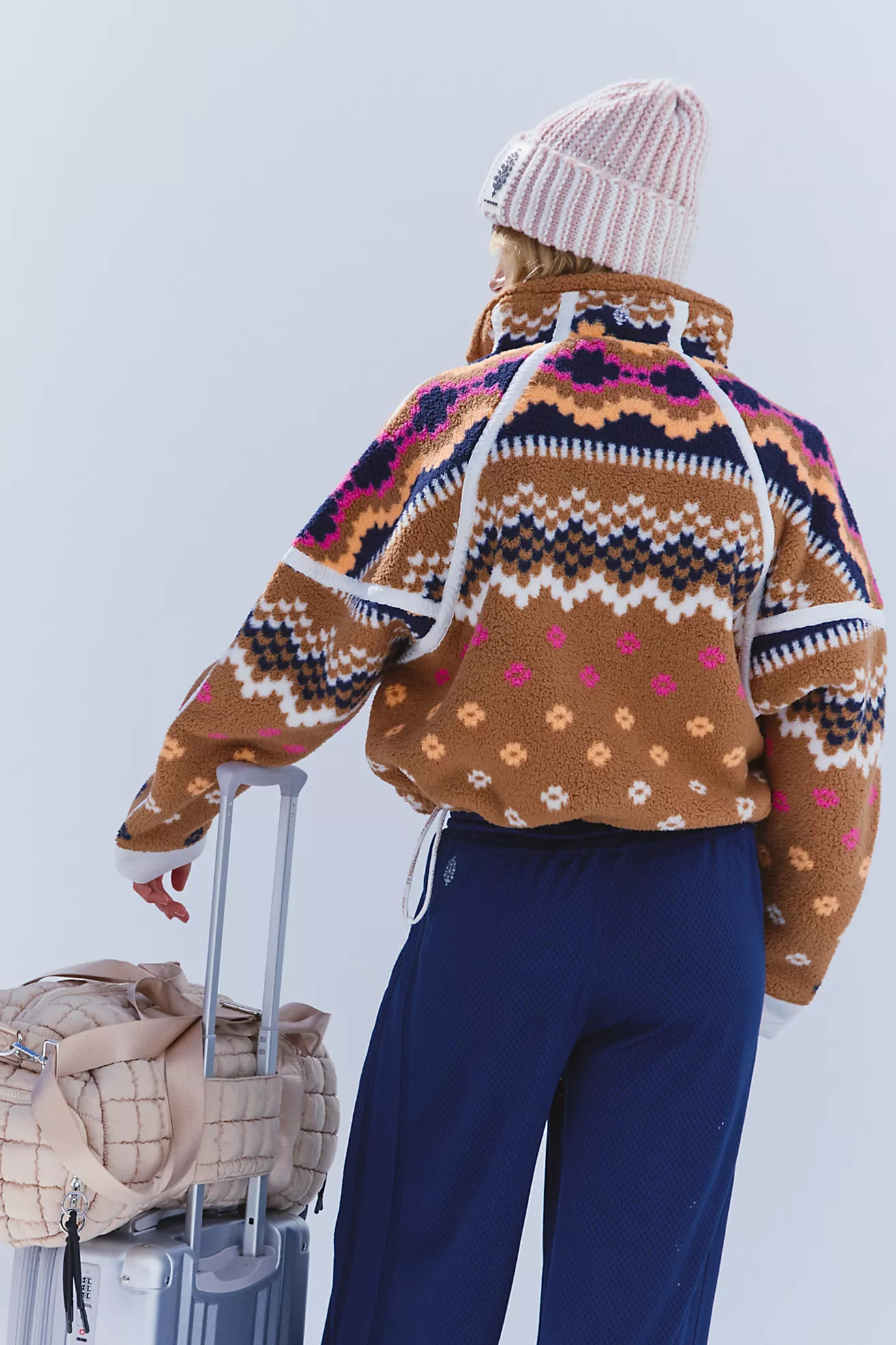 Mountain High Printed Half Zip Fleece | Free People (Global - UK&FR Excluded)