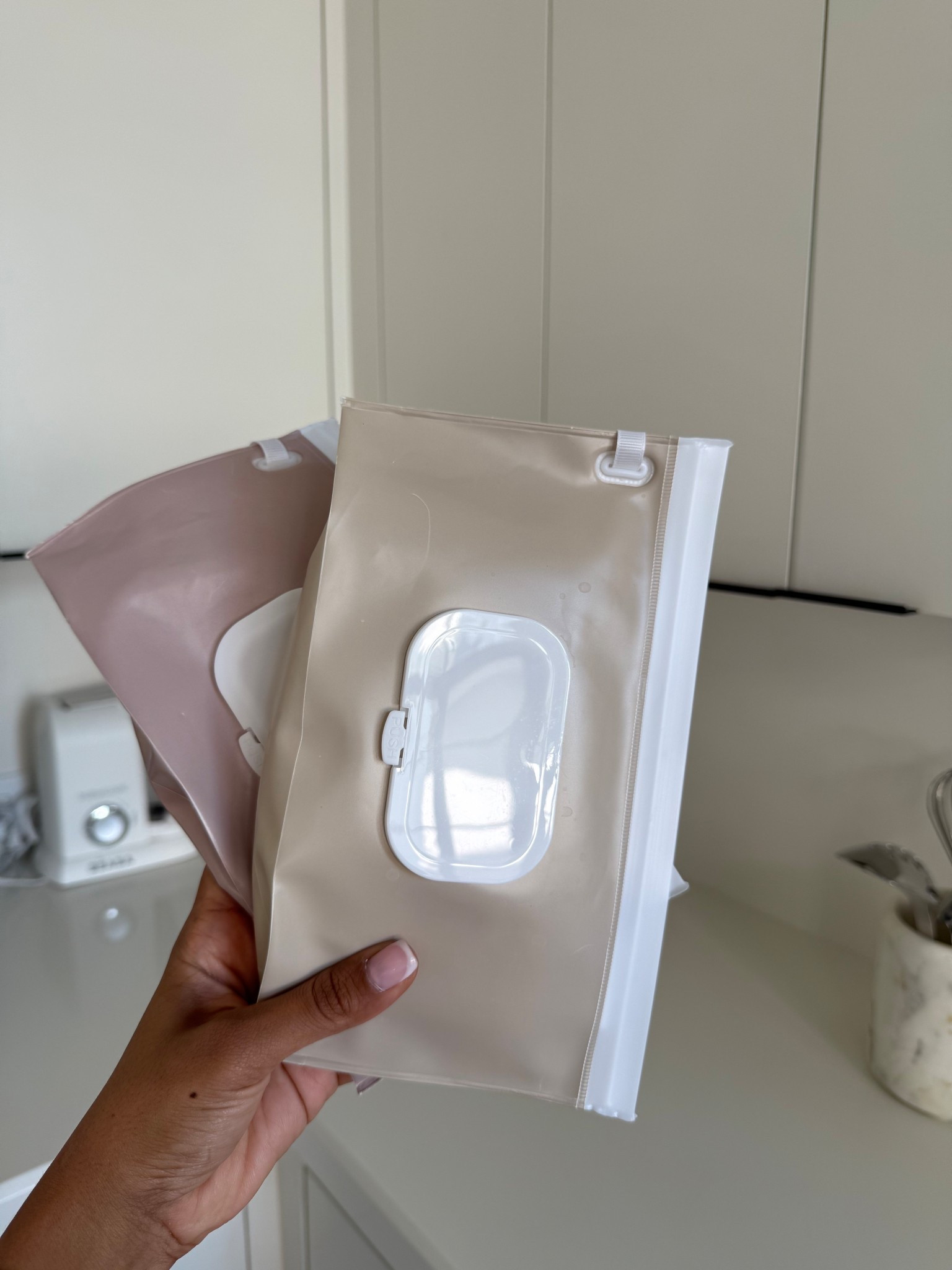 Portable wipe dispenser for diaper bag. 

#LTKFindsUnder50 #LTKBaby