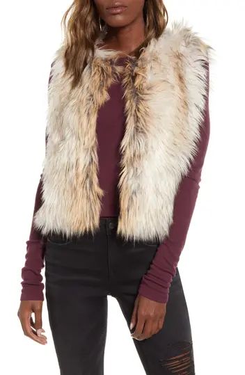 Bedrock City Faux Fur Vest | Nordstrom Rack