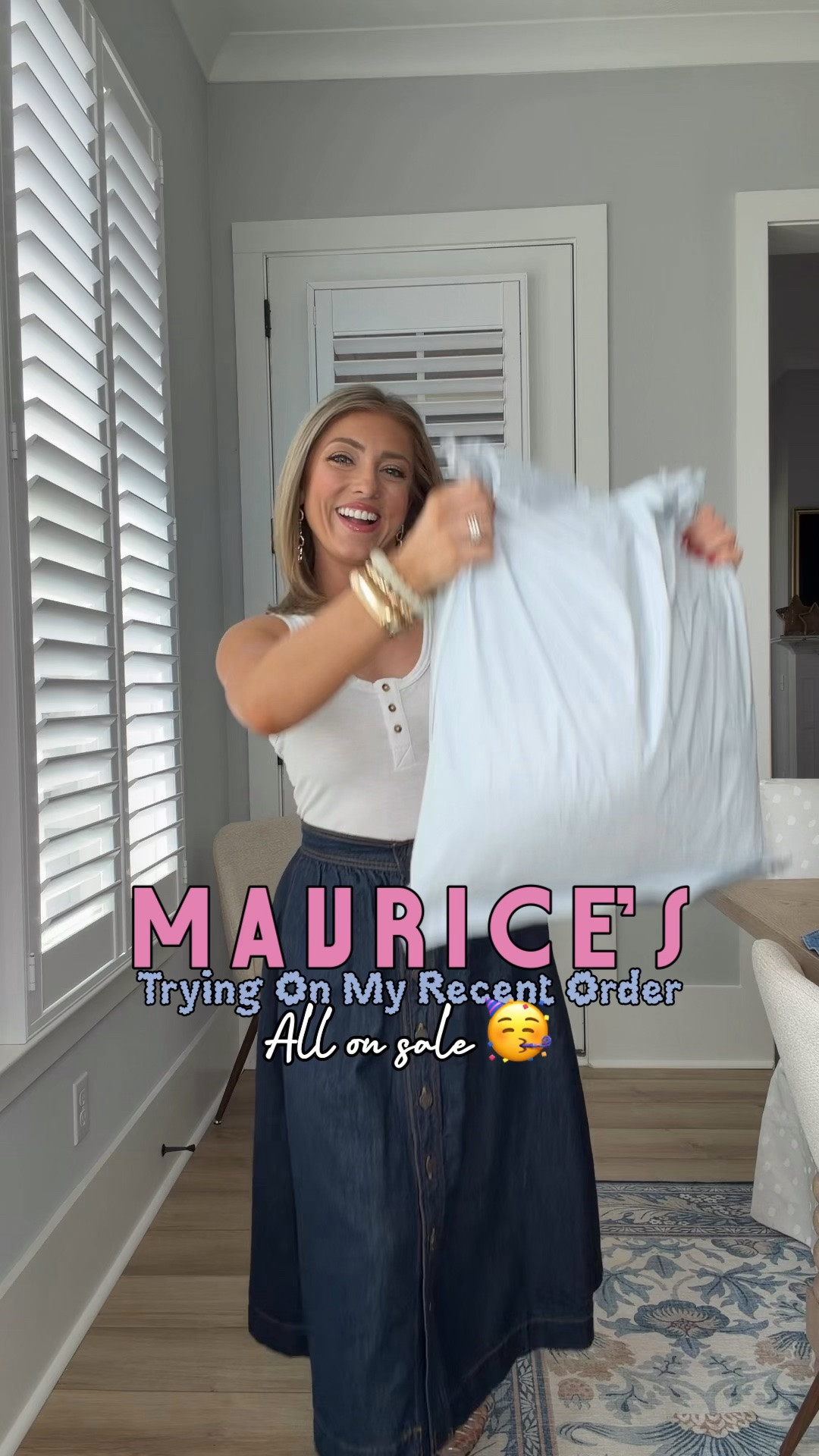 Maurices New Arrivals I’m Loving Right Now 😍✨

If you’ve been sleeping on Maurices lately, consider this your sign to take a look! So many cute new arrivals just dropped, and the best part? So much of it is on sale 🙌 From patriotic sweaters and graphic tees to easy summer dresses, denim skirts, eyelet details, and the cutest Americana pieces, there are so many fun finds right now.

I’m especially loving all the red, white, and blue styles, the effortless denim, and those easy throw-on outfits that look put together without even trying. ❤️🤍💙

Which look is your favorite?! I honestly can’t choose between the patriotic sweater, the red maxi dress, and that pink USA tank! 😍

#Maurices #MauricesStyle #MauricesFashion #SummerFashion #SummerOutfits #PatrioticStyle #AmericanaStyle #RedWhiteAndBlue #OOTD #AffordableFashion #FashionFinds #SummerWardrobe #GraphicTees #DenimSkirt #MaxiDress #CasualStyle #EverydayStyle #CuteOutfits #FashionHaul #NewArrivals #SaleFinds #SummerTrends #WeekendStyle #StyleInspo #AffordableStyle #PatrioticOutfits #WomenFashion #SummerLooks #OutfitIdeas #FashionBlogger

#LTKootd #LTKPetite #LTKSaleAlert