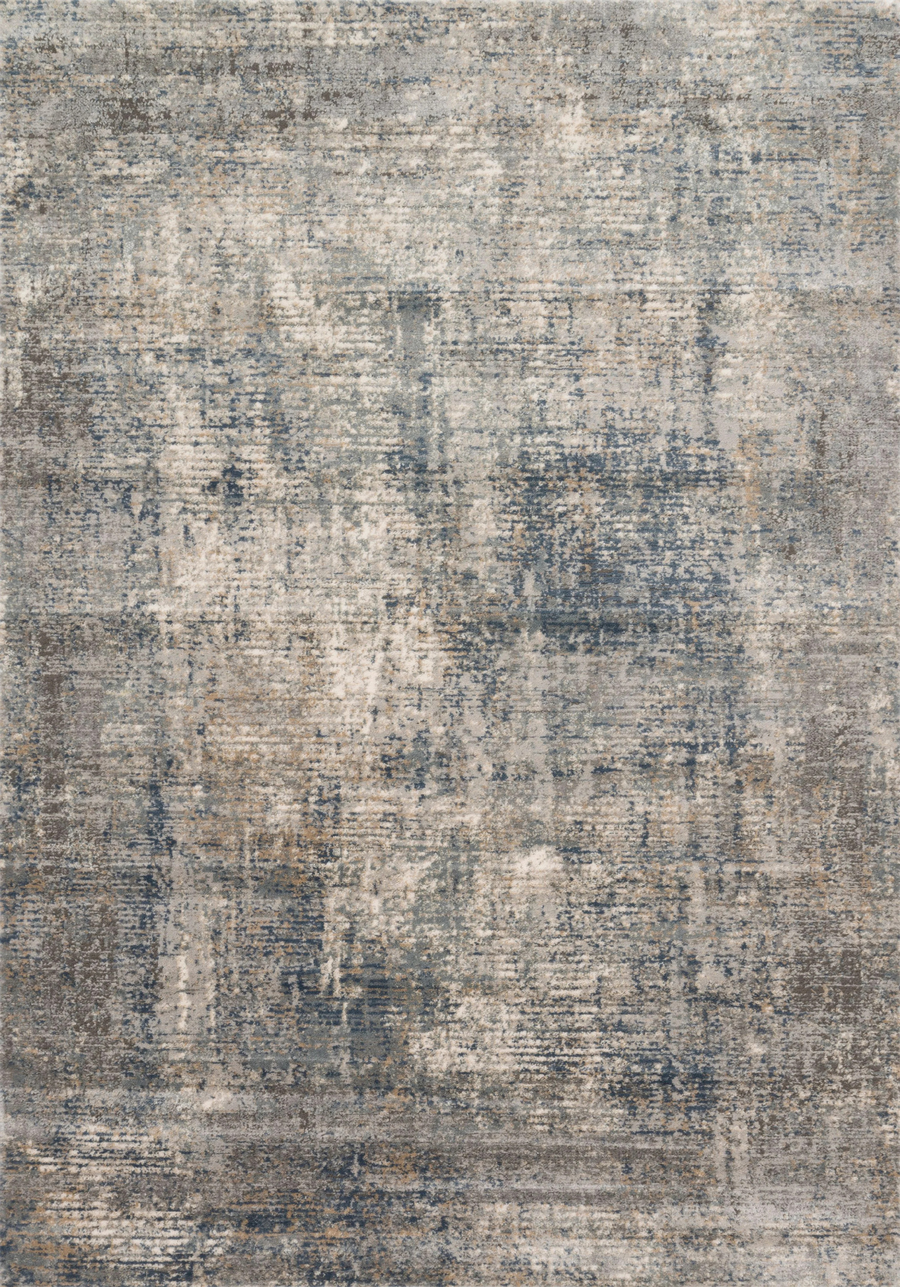 Loloi II Teagan Abstract Denim / Slate Area Rug - Walmart.com | Walmart (US)