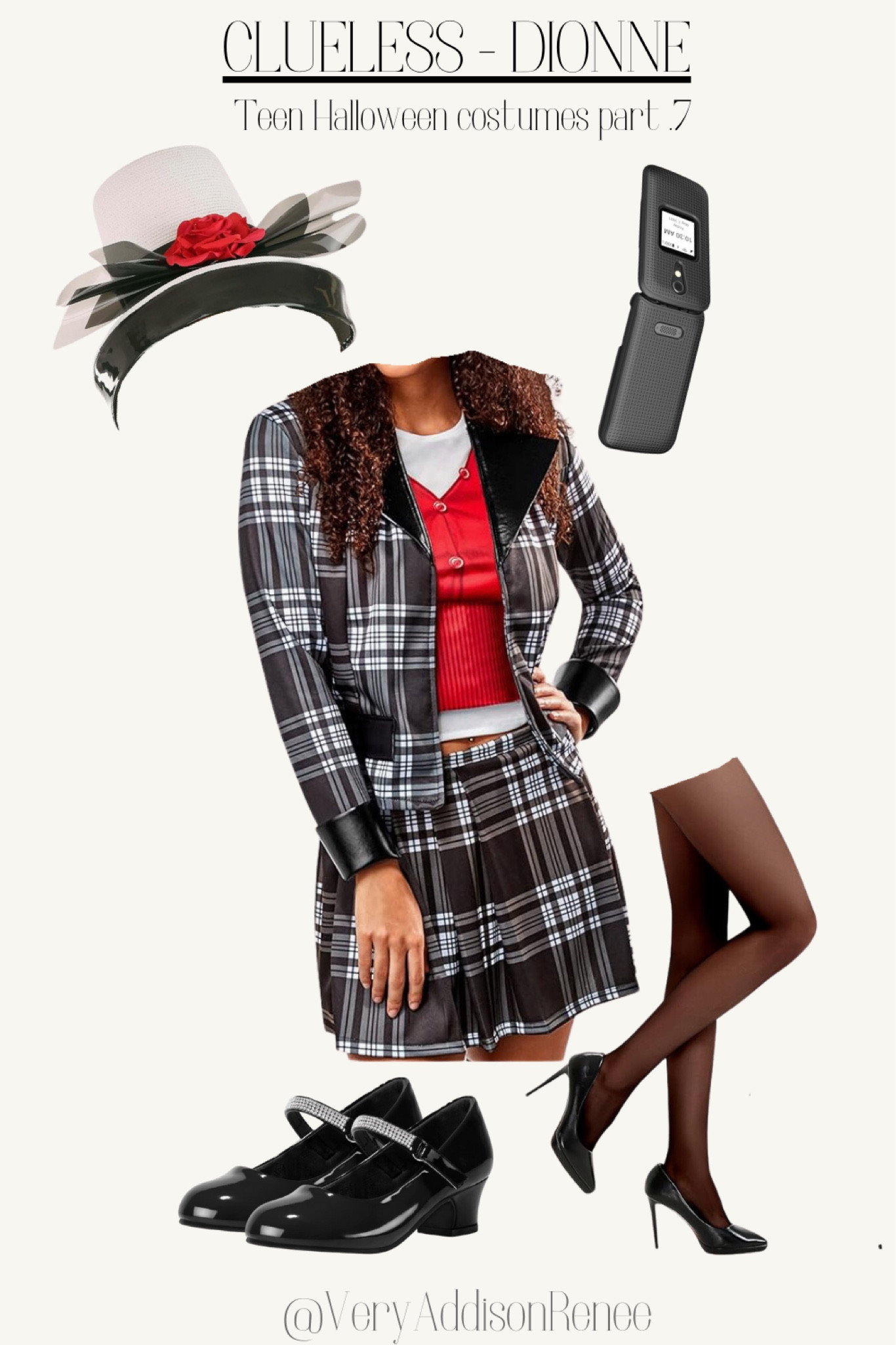More teen girl costume ideas! Dionne from clueless has always been one of my favorite characters, and her outfit is SO pretty! Happy Halloween ltk! 

Follow for more🐈‍⬛








Halloween costume, teen Halloween costume, tween Halloween costume, girl costume, teen girl costume, clueless costume, Halloween costumes, ltk halloween costume, black heels, 

#LTKHalloween #LTKHoliday #LTKSeasonal
