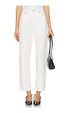 AGOLDE 90's Mid Rise Loose Jeans in Fortune Cookie from Revolve.com | Revolve Clothing (Global)