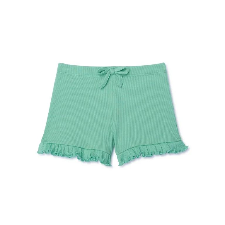 Garanimals Toddler Girls Ruffle Shorts, Sizes 18M-5T | Walmart (US)