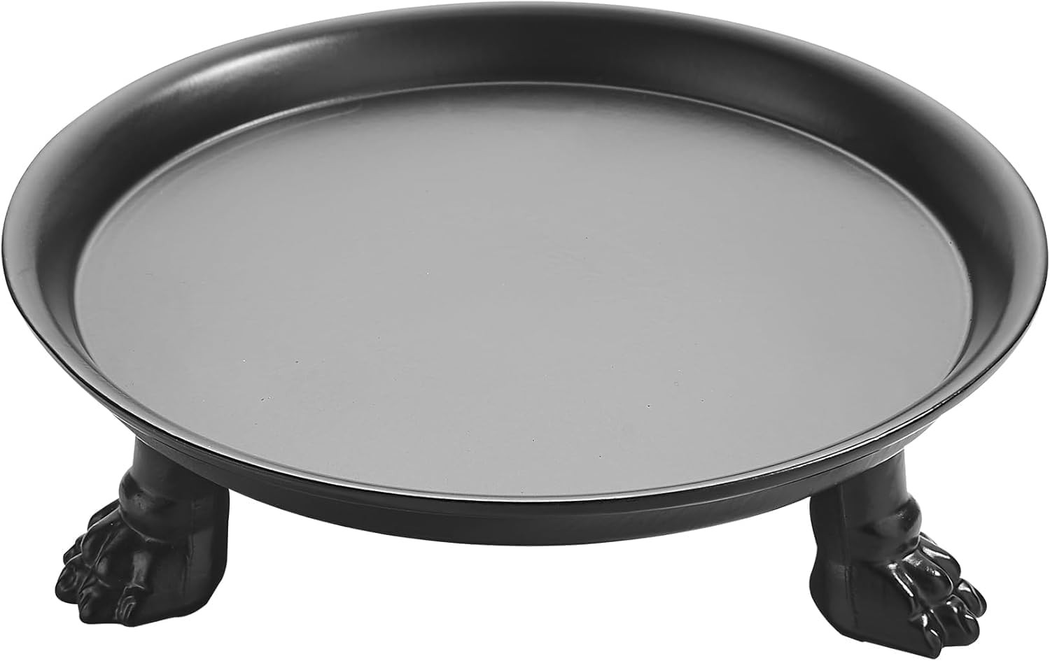 Vintage Black 100% Solid Brass Clawfoot Candle Dish - Pedestal Dish - Antique Black Rustic Candle Holder - Jewelry Holder - Perfect for Wax Candles, Rings, and Trinkets | Amazon (US)