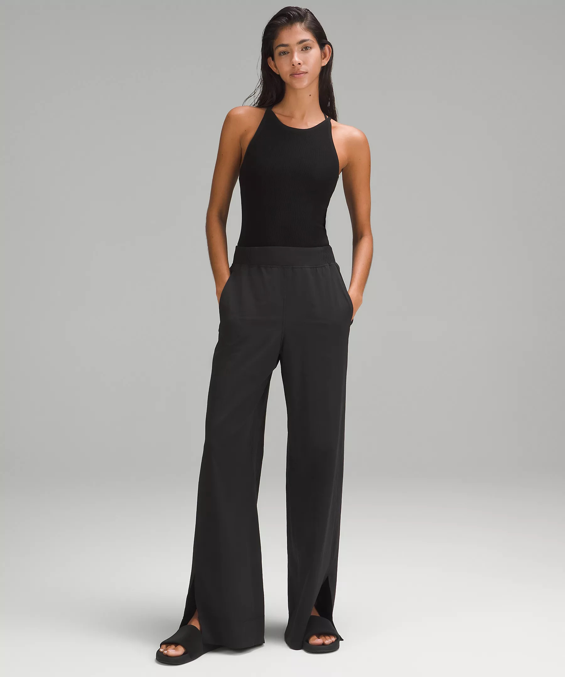 Stretch Woven High-Rise Wide-Leg Pant | Women's Pants | lululemon | Lululemon (US)