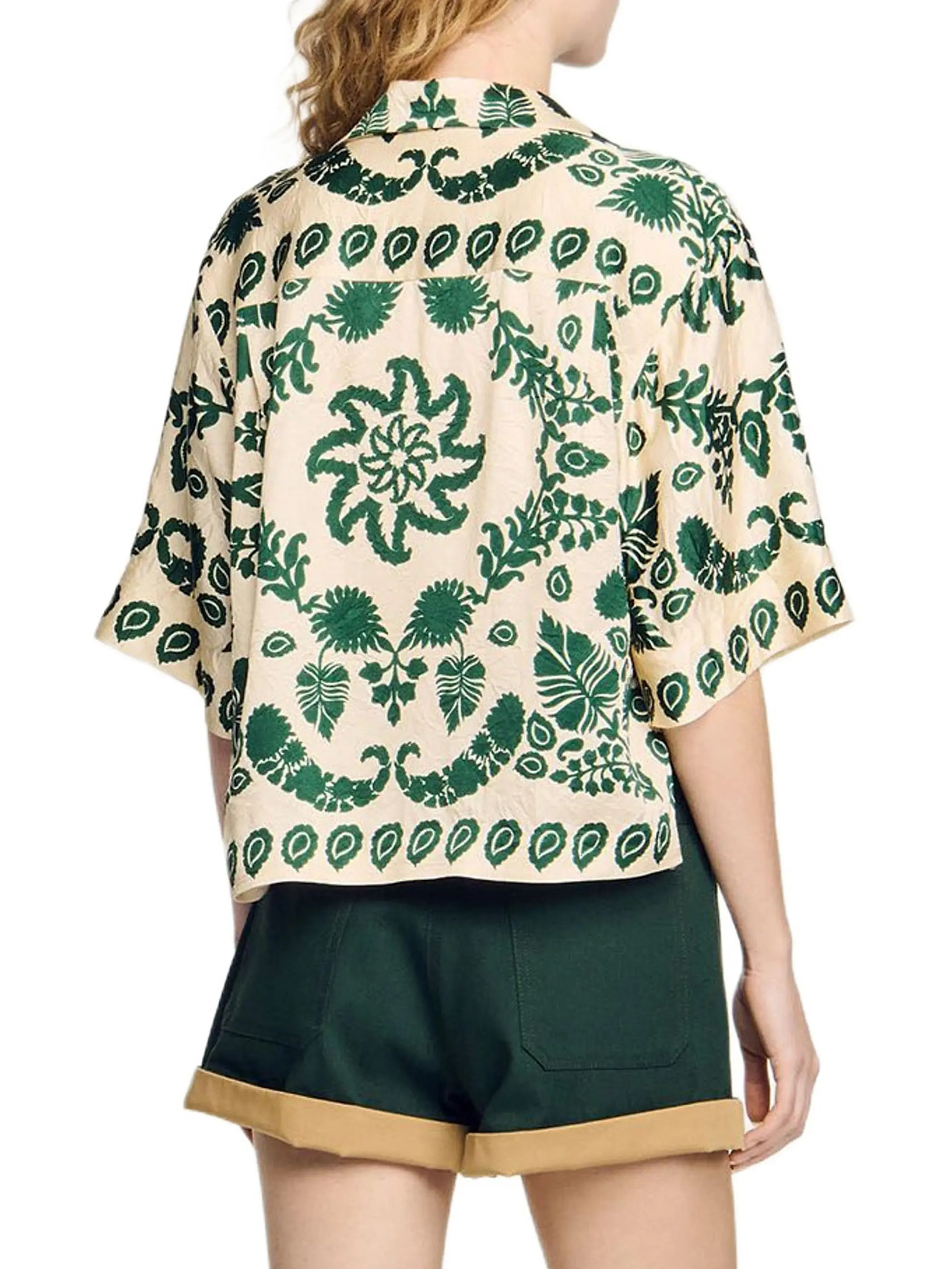 Floral Motif Shirt | Saks Fifth Avenue