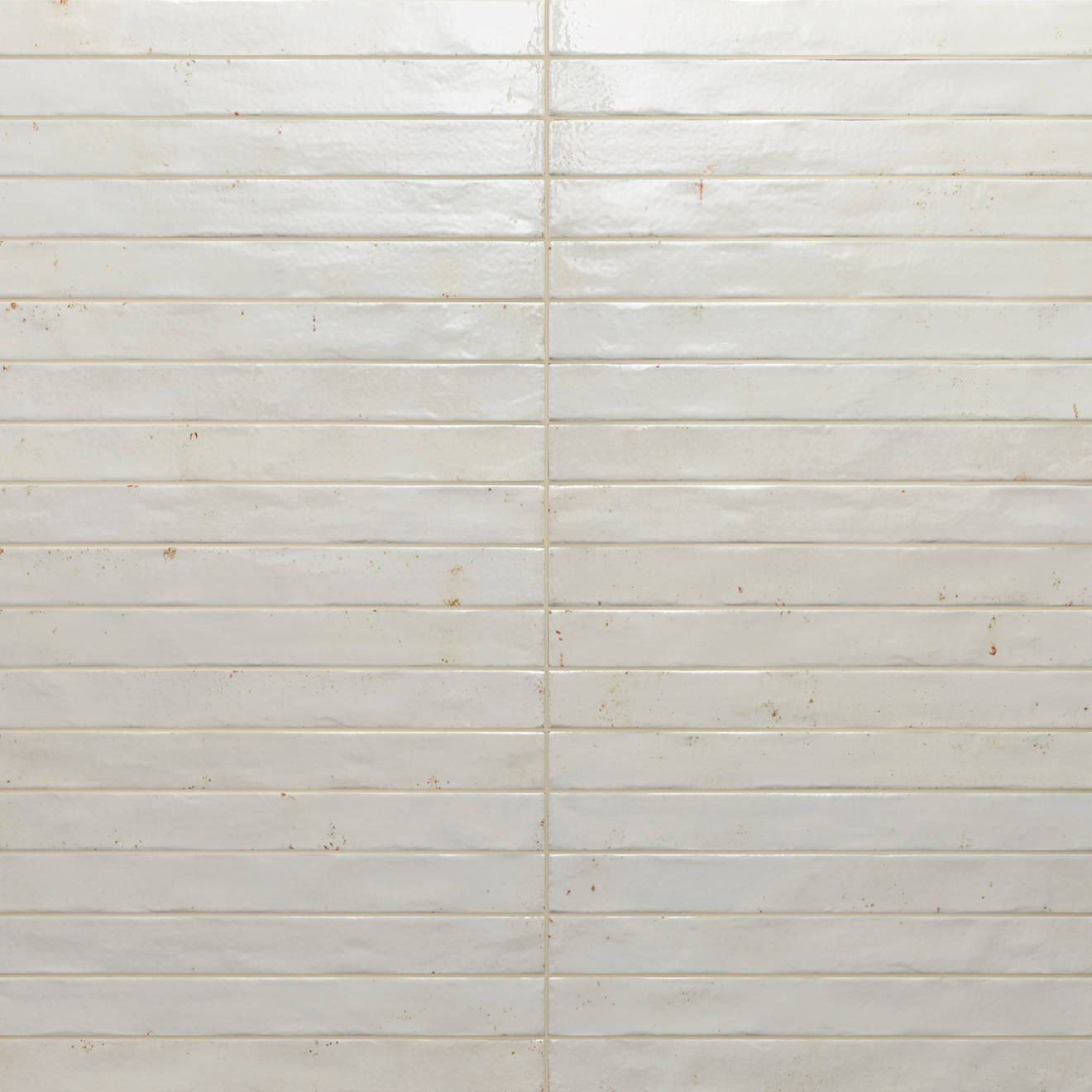 Chroma 2" x 18" Glossy Porcelain Field Tile in White | Bedrosians Tile and Stone
