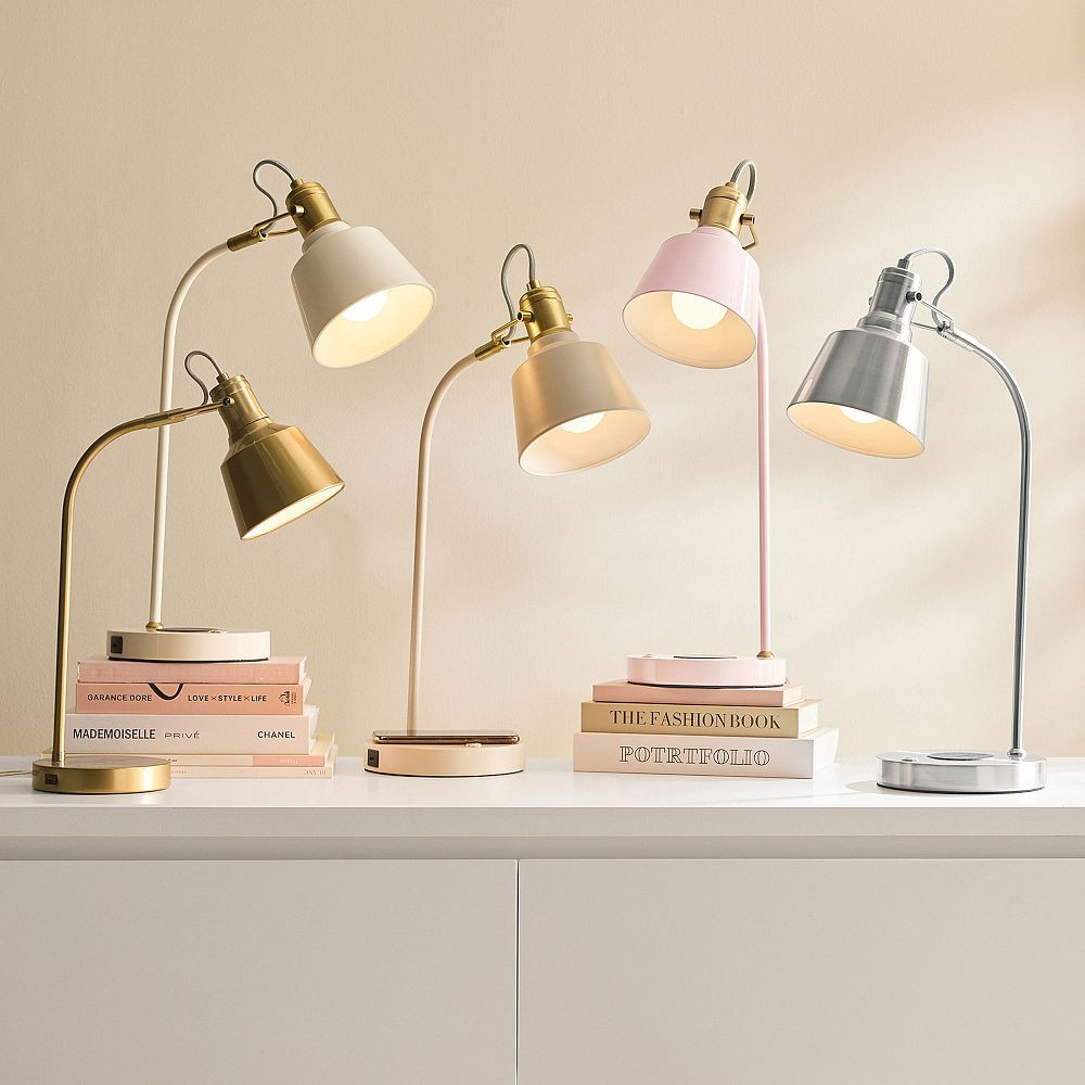Taylor Wireless Charging Task Lamp with USB (21") | Pottery Barn Teen