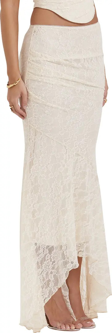 HOUSE OF CB Therese Floral Lace Maxi Skirt | Nordstrom | Nordstrom