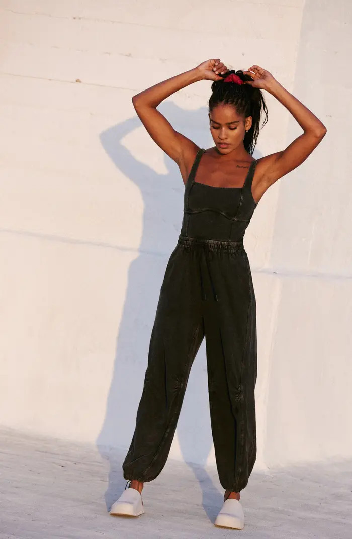 FP Movement by Free People FP Movement Inbound Stretch Cotton Jumpsuit | Nordstrom | Nordstrom