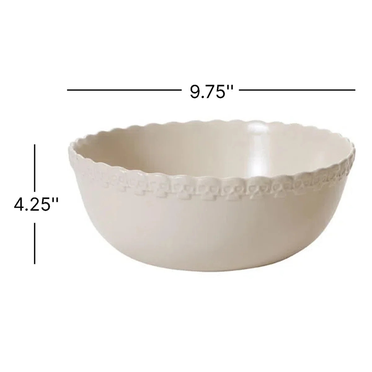 Kahem Bowl 9.75"x 4.25" | Birch Lane
