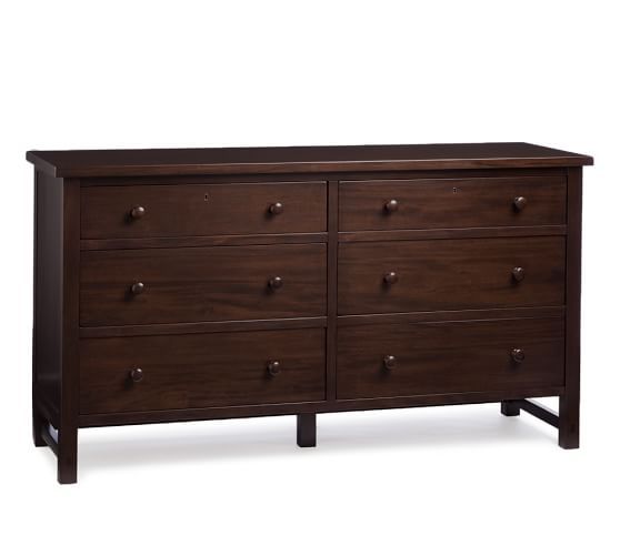 Farmhouse 6-Drawer Extra Wide Dresser | Pottery Barn (US)