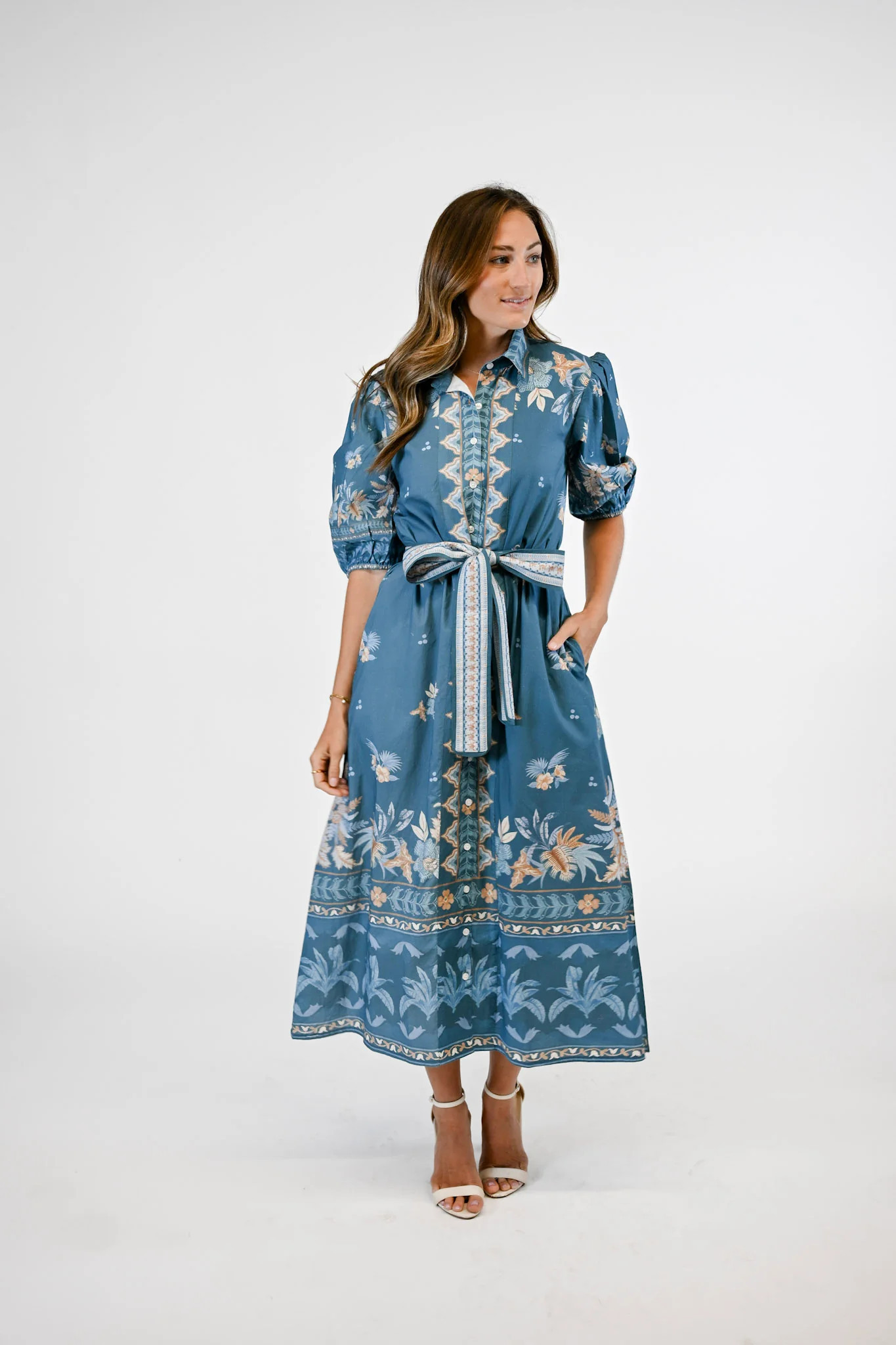 Leila | Azure Palm | Victoria Dunn LLC