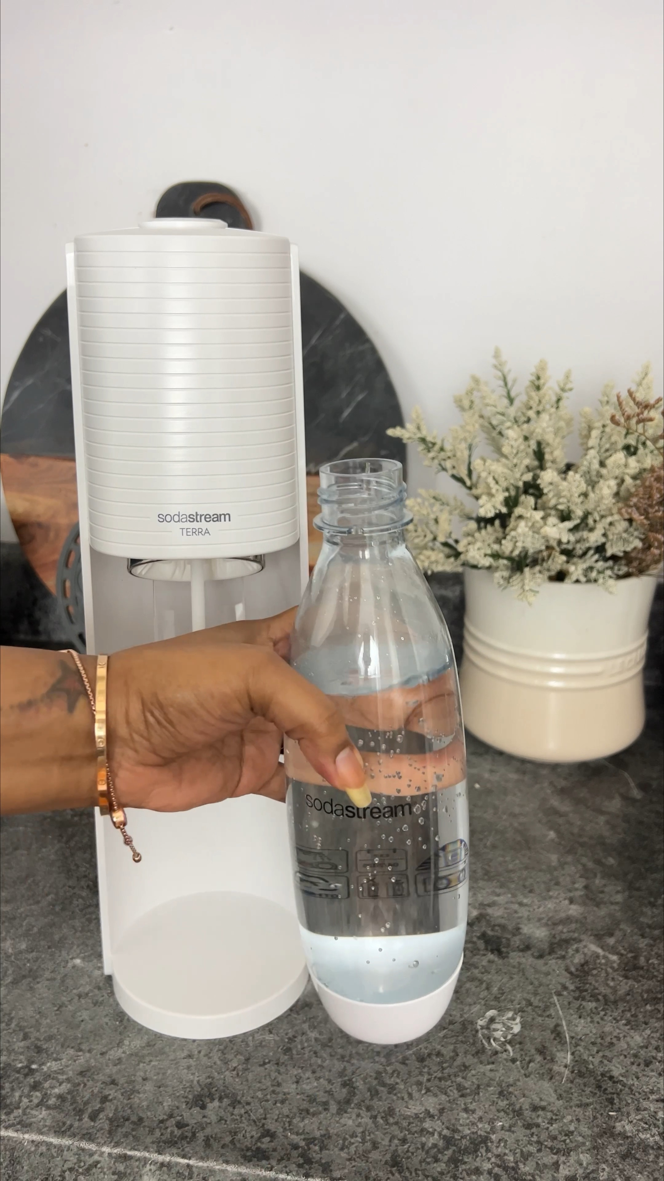 Make sparkling water and other carbonated beverages at home anytime with Sodastream. I can't live without this thing.

Patranila, gifts for mom, gifts for her, gifts for home 

#LTKFindsUnder100 #LTKHome #LTKWatchNow