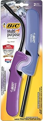 BIC Multi-Purpose Candle Edition Lighter & Flex Wand Lighter, 2-Pack | Amazon (US)