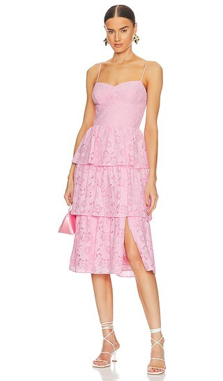 Rosalia Dress in Lotus | Revolve Clothing (Global)