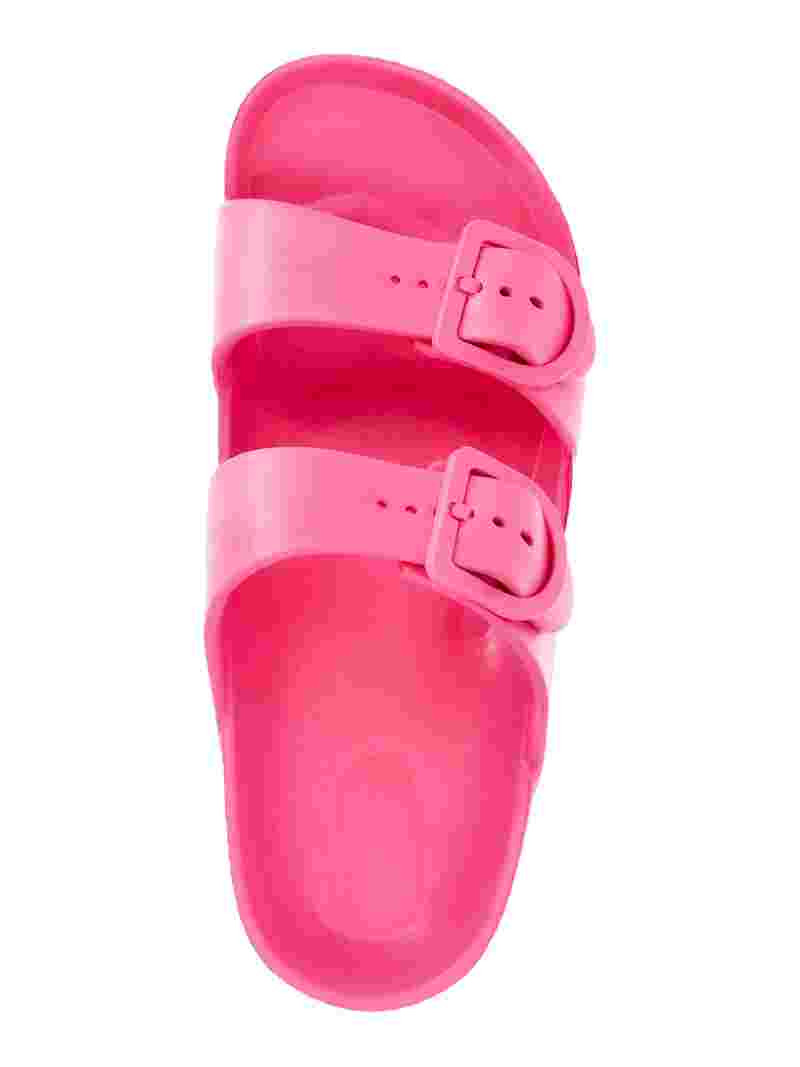 No Boundaries Women's Two Buckle EVA Slide Sandals | Walmart (US)