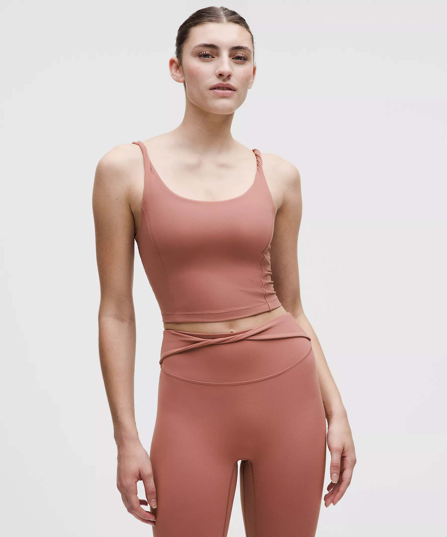 lululemon Align™ Twist-Strap Cropped Tank Top | Lululemon (US)