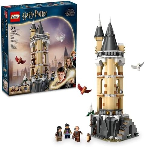 LEGO Harry Potter Hogwarts Castle Owlery Toy, Wizarding World Fantasy Toy for Girls and Boys, Har... | Amazon (US)