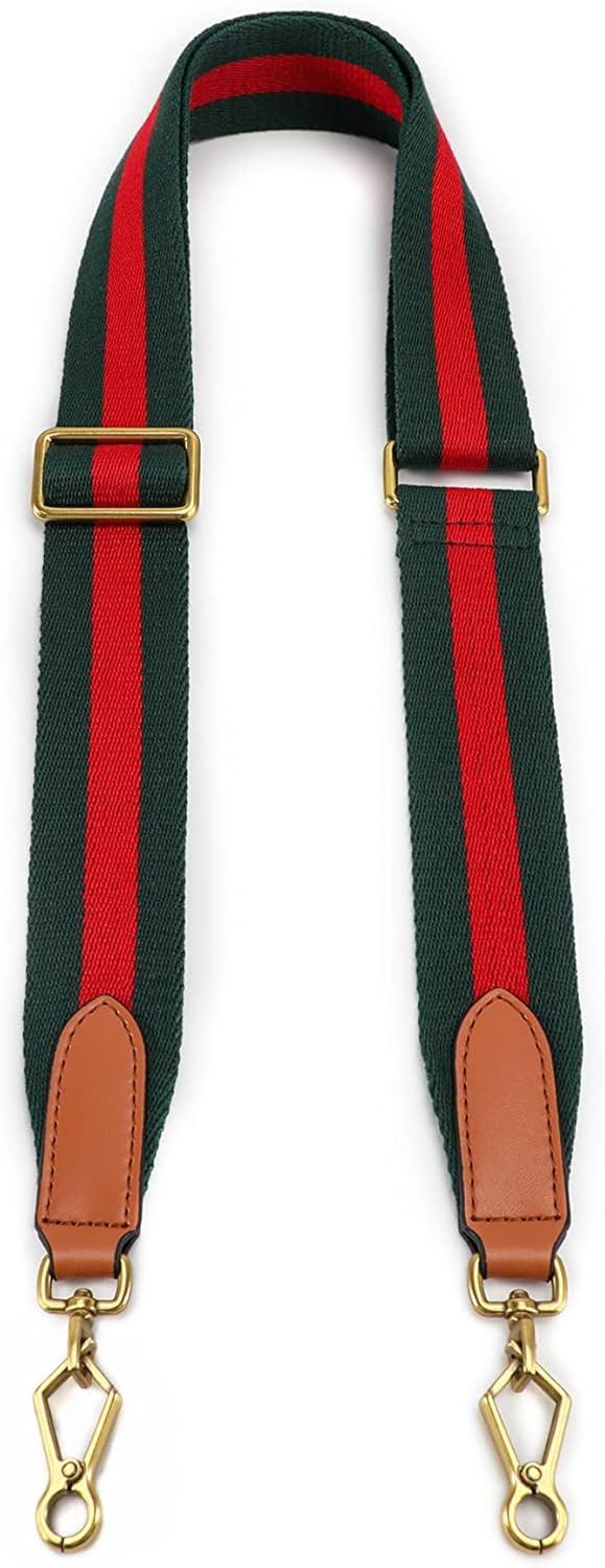 GOXTECH Wide Shoulder Strap Adjustable Replacement Crossbody Purse Handbag (Brown) | Amazon (US)