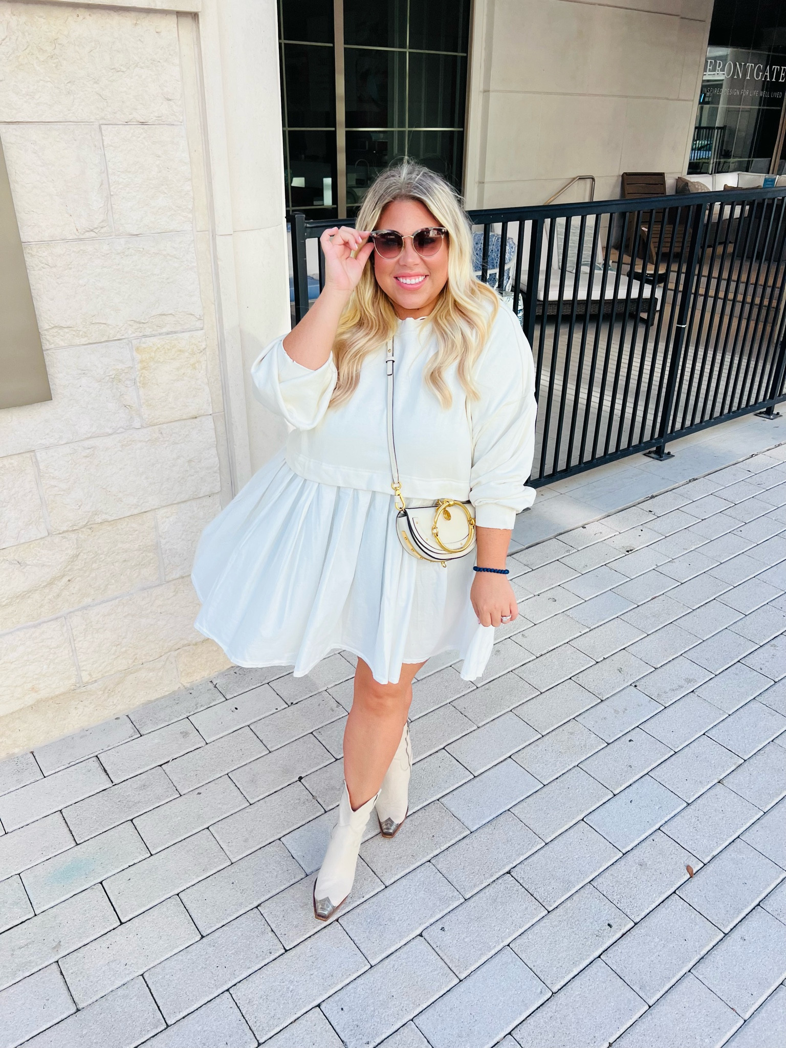 This darling sweater dress is selling FAST! I linked it everywhere I can find it!

I’m wearing a size L! This is sooooo fun and so cute for summer into fall! 

#LTKstyletip #LTKunder100 #LTKmidsize