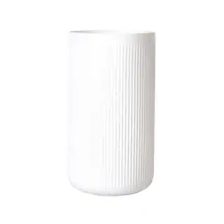 7.8" White Fluted Glass Vase by Ashland® | Michaels | Michaels Stores