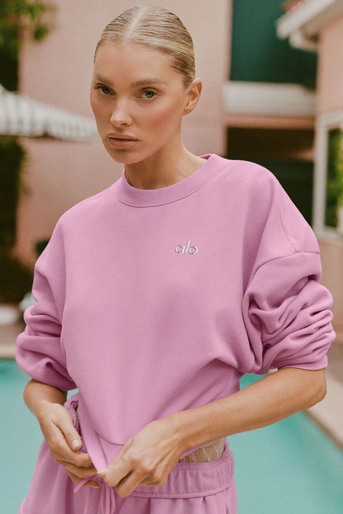 Cropped Accolade Crewneck | Alo Yoga (US)