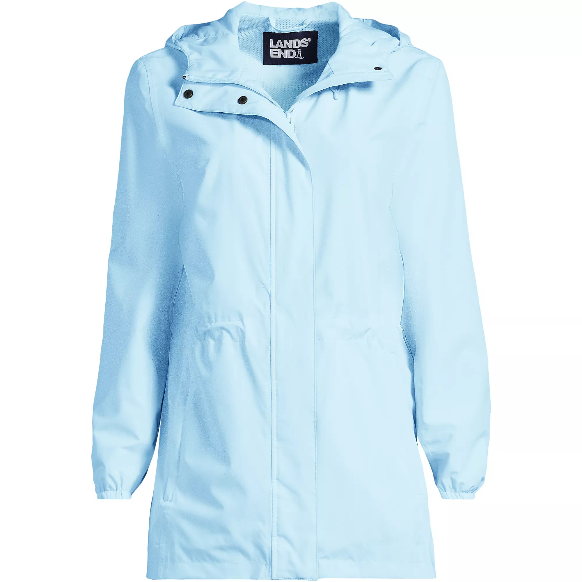 Squall Packable Waterproof Raincoat | Lands' End (US)