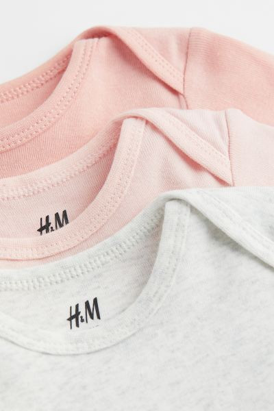 5-pack Cotton Bodysuits | H&M (US + CA)
