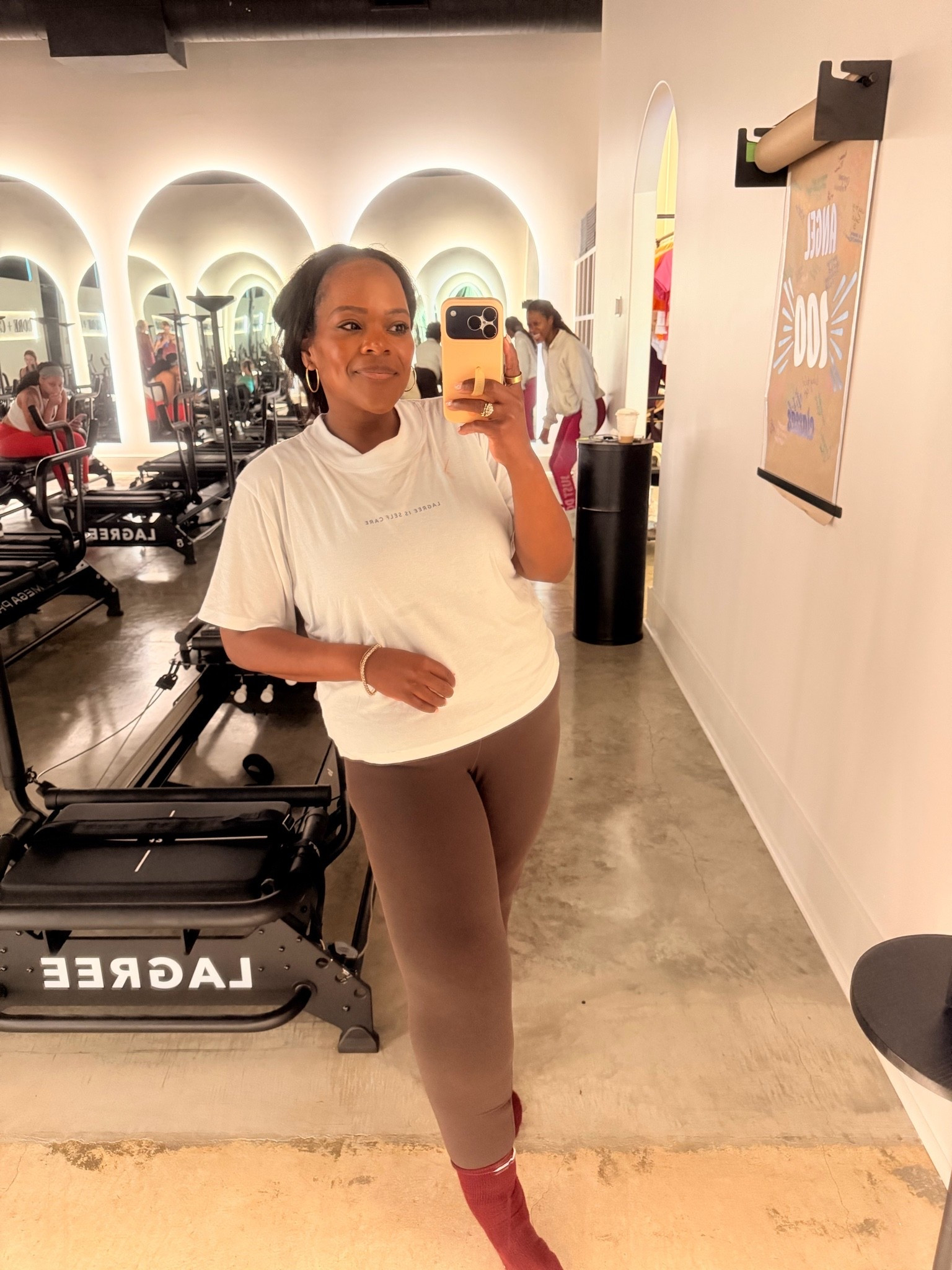 My favorite leggings to wear to Lagree Pilates and they don’t roll down and buttery soft fabric that moves with you!

#LTKdayinmylife #LTKselfcare #LTKfitnessgoals