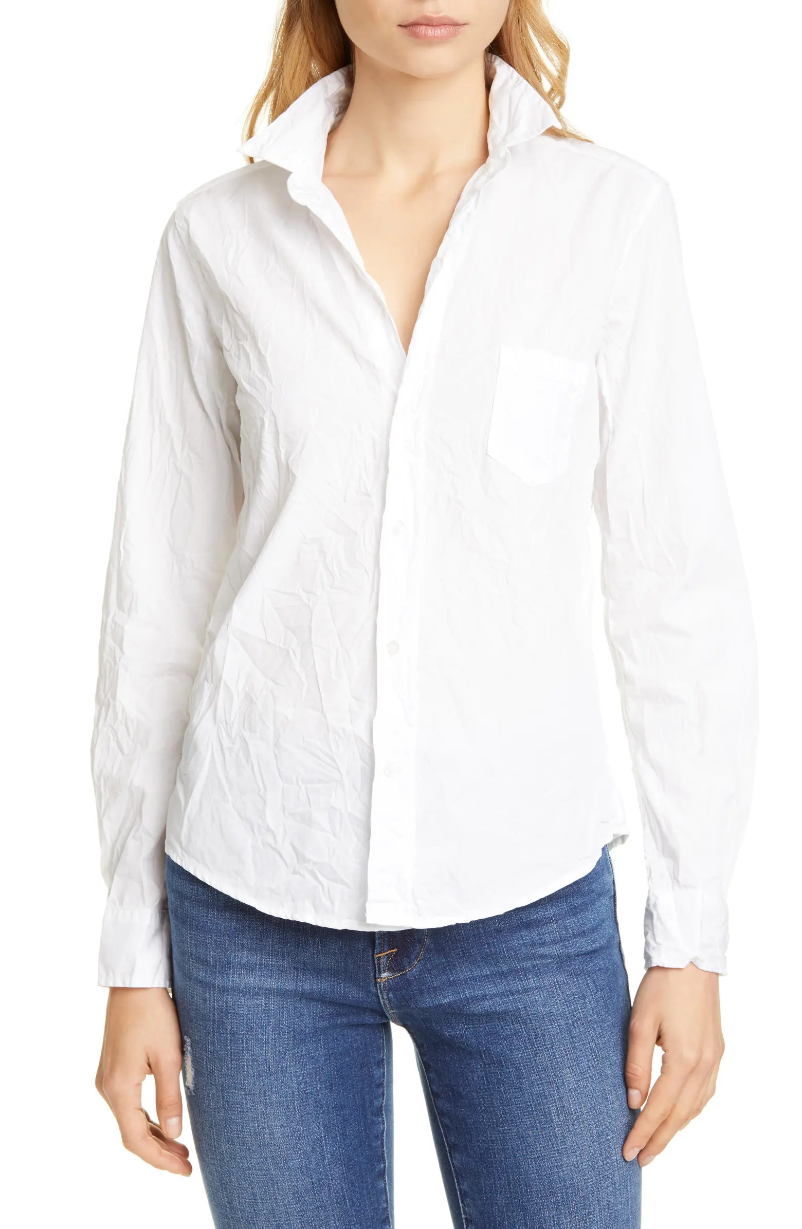 Barry Crinkle Button Down Shirt | Nordstrom
