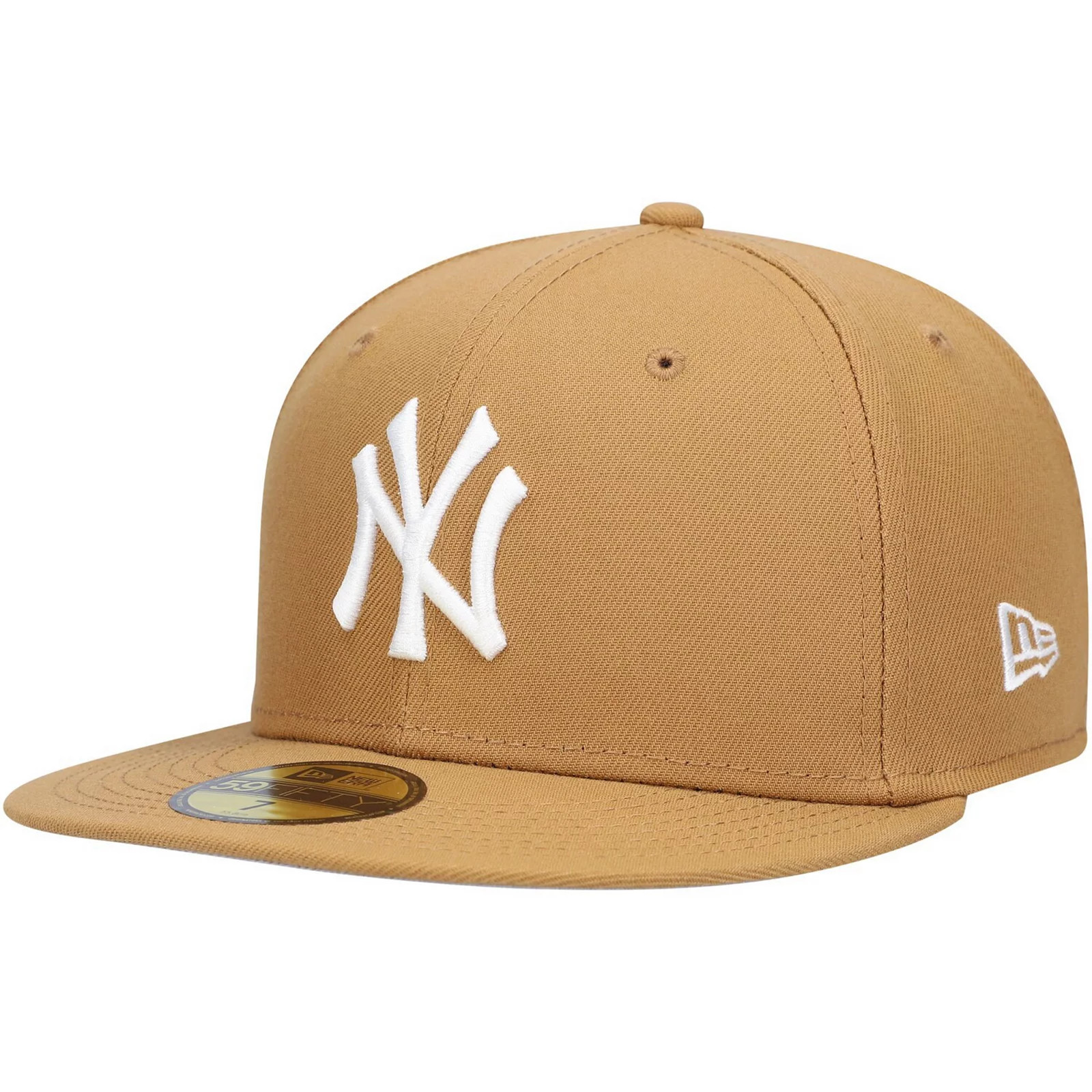 Men's New Era Tan New York Yankees Wheat 59FIFTY Fitted Hat, Size: 8, Multicolor | Kohl's