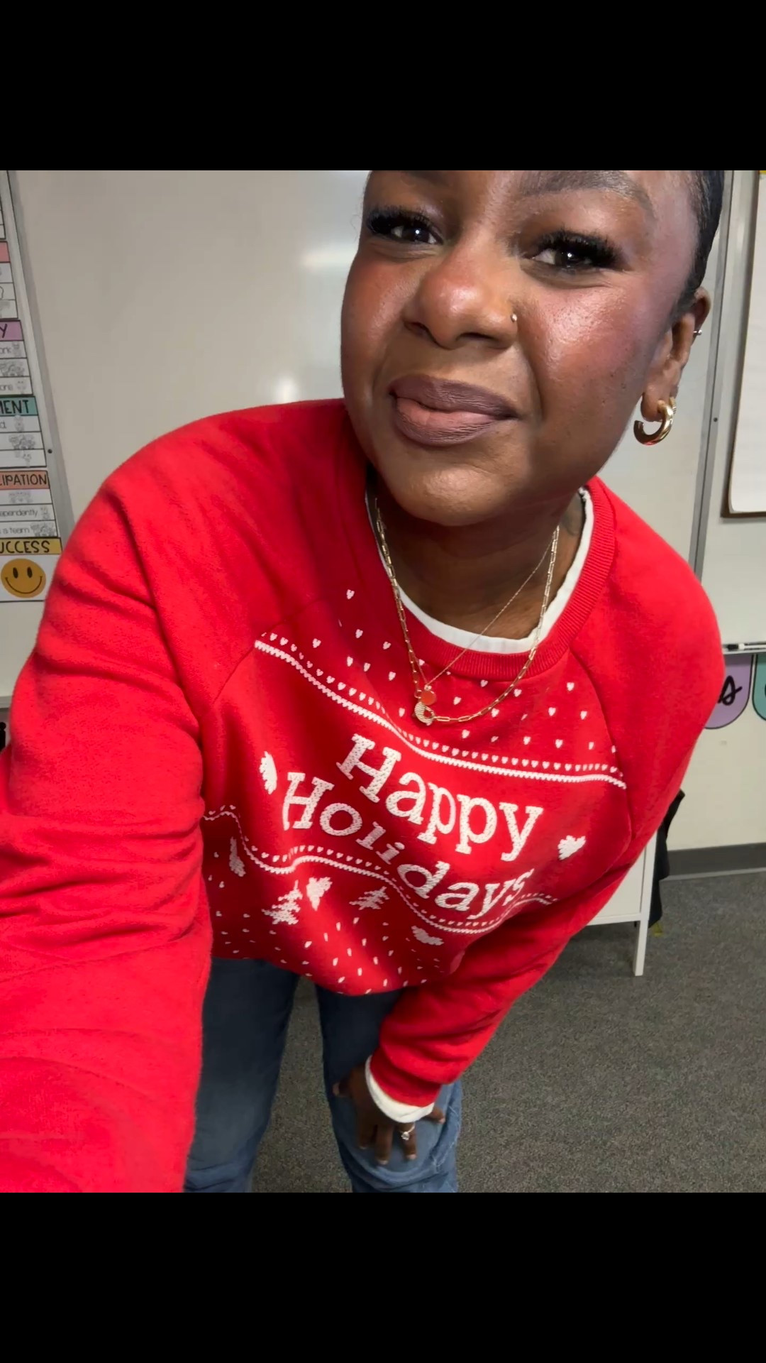 Midsize teacher mom fall outfit 
Casual holiday outfit 

#LTKTall #LTKSeasonal #LTKMidsize