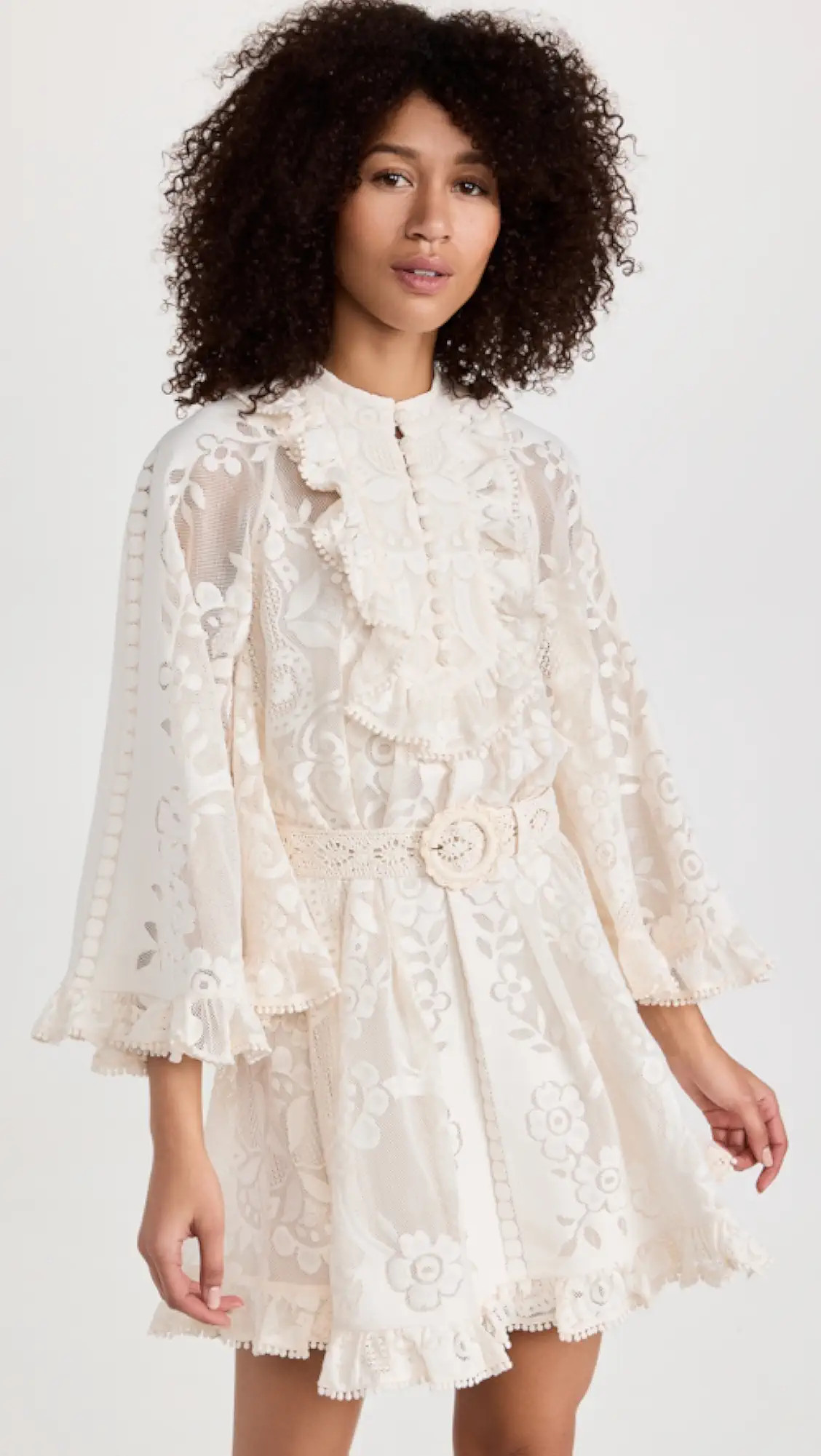 Tiggy Lace Mini Tunic Dress | Shopbop