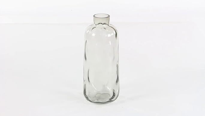 Deco 79 Recycled Spanish Glass Vase, 6" x 6" x 15", Grey | Amazon (US)